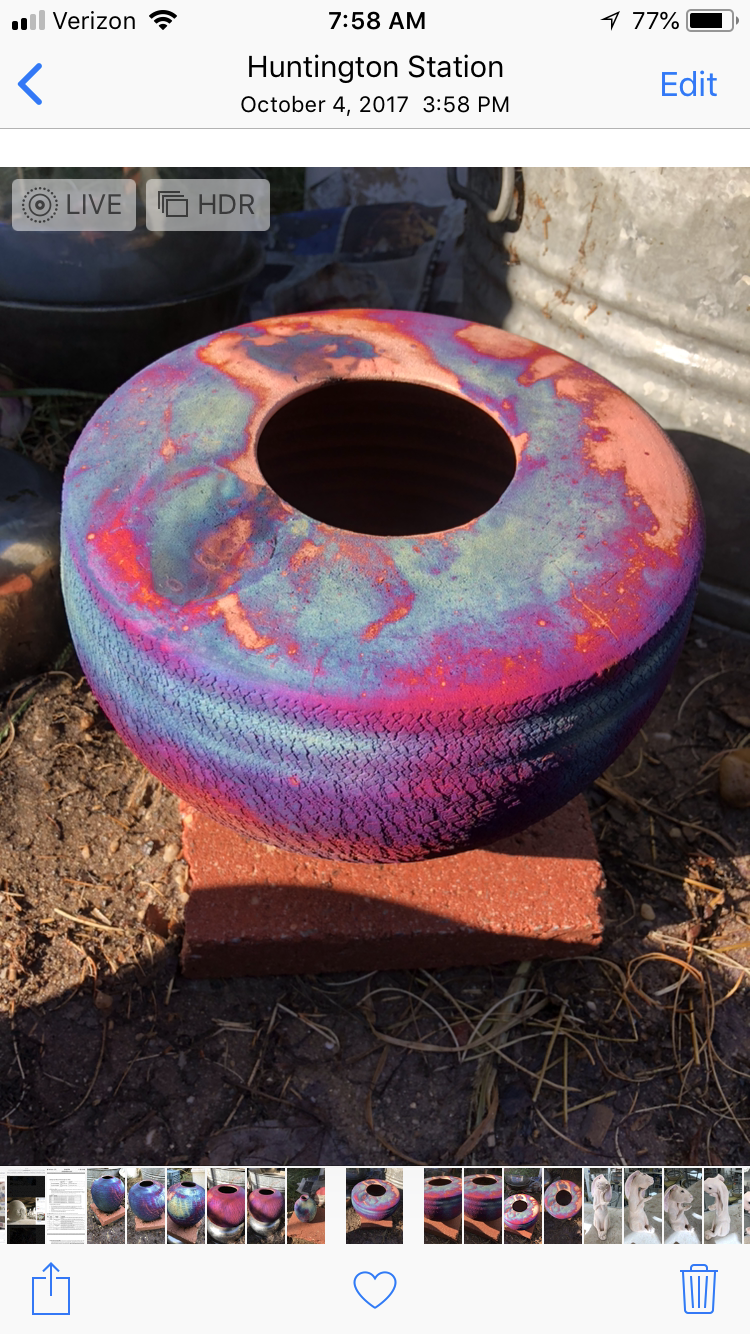 Raku with Mars Pottery project image