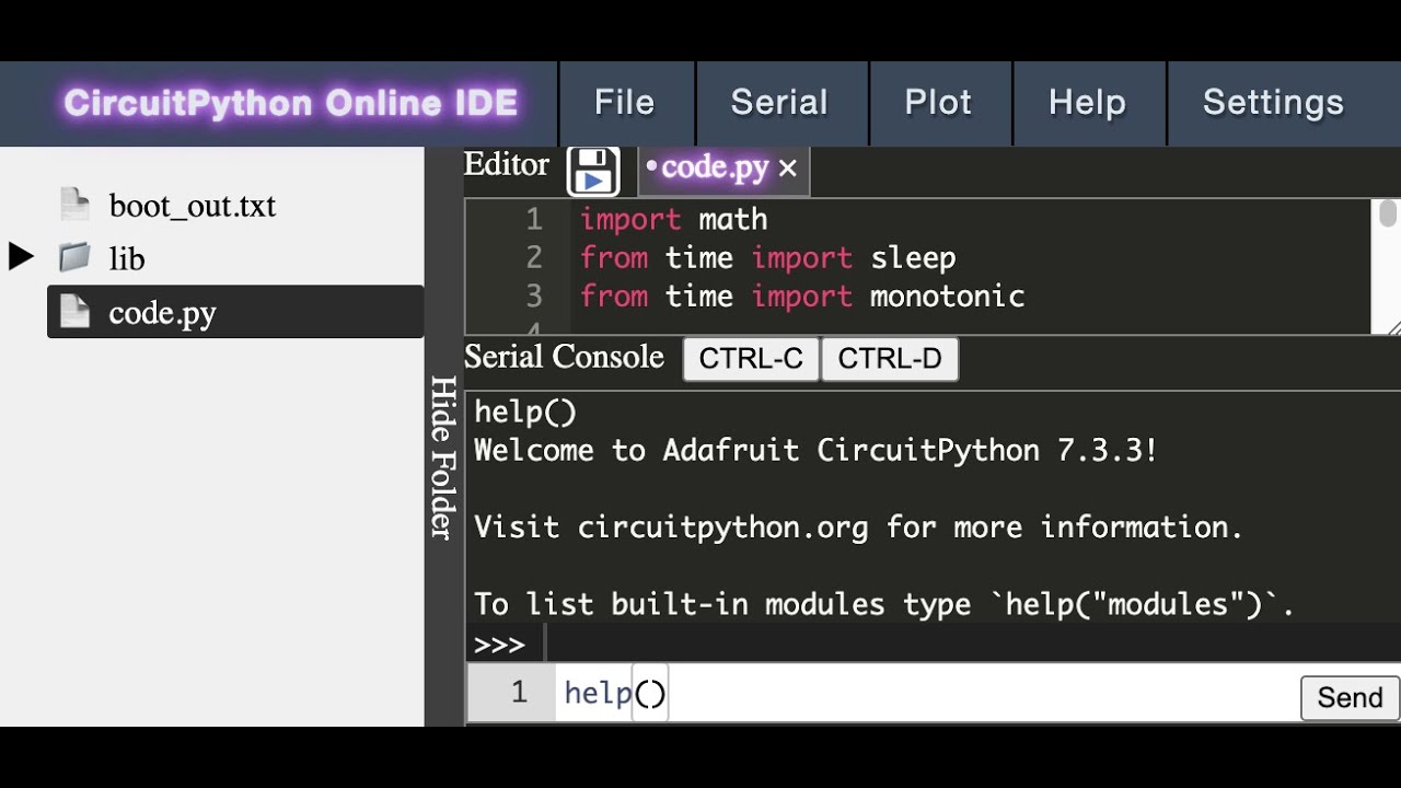 CircuitPython Online IDE project image