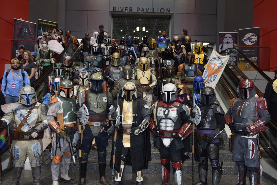 Mandalorian Mercs Costuming Club  Falco (NY) and Raquor'daan (NJ) Clans