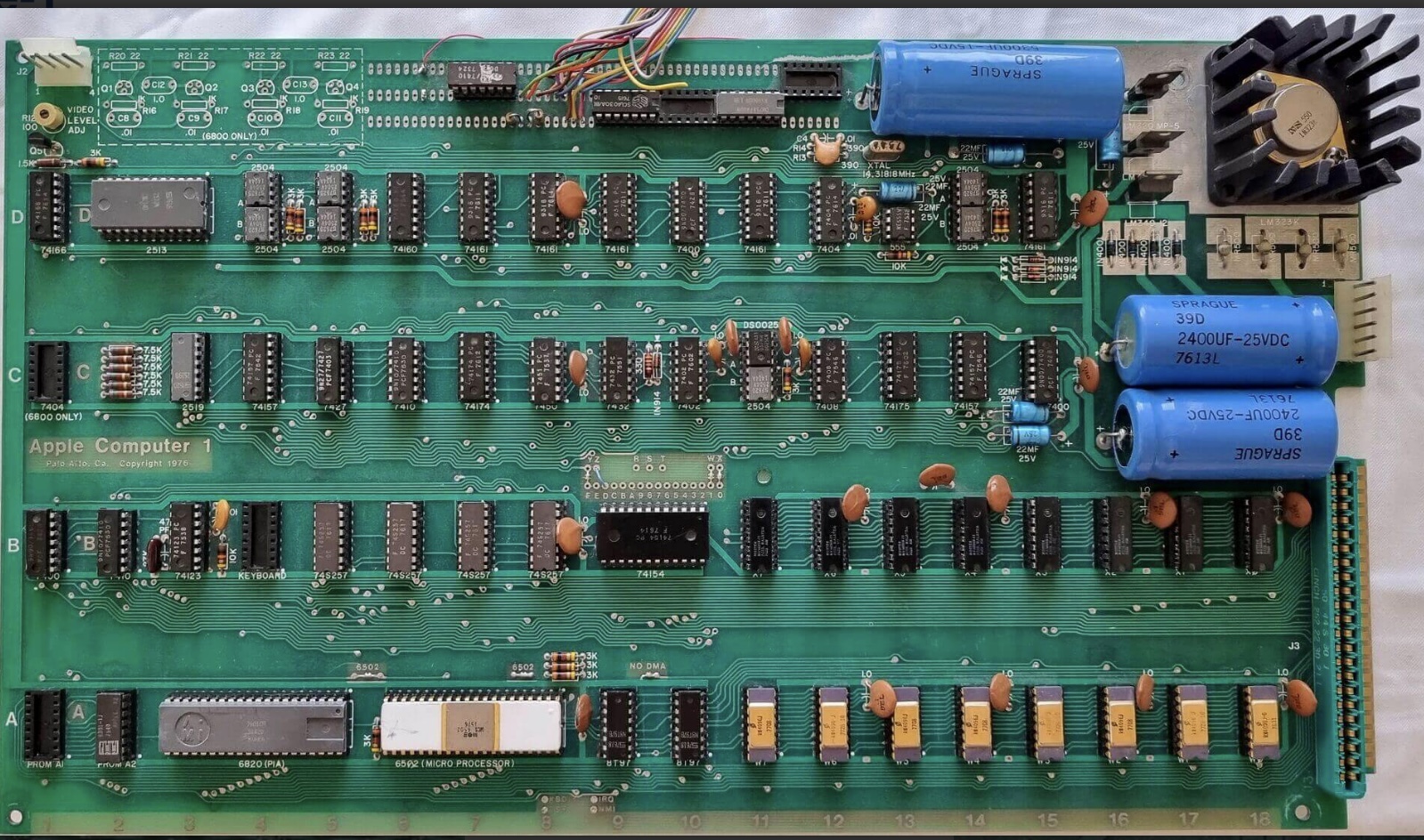 Original 1976 Apple 1 Demo (along w Apple II, Mac 128k, g3 & g4) project image