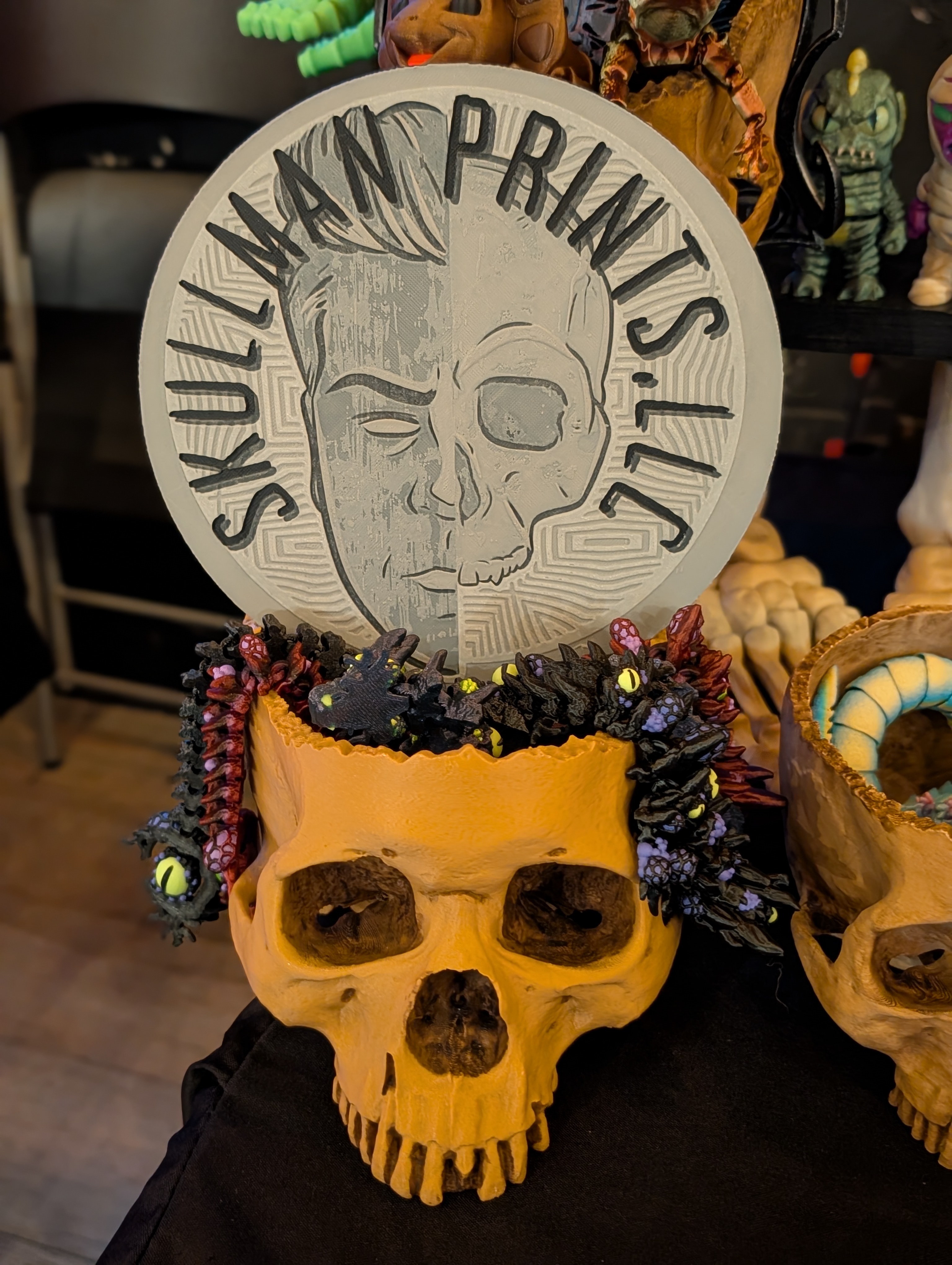 SkullMan Prints - exhibit detail 2