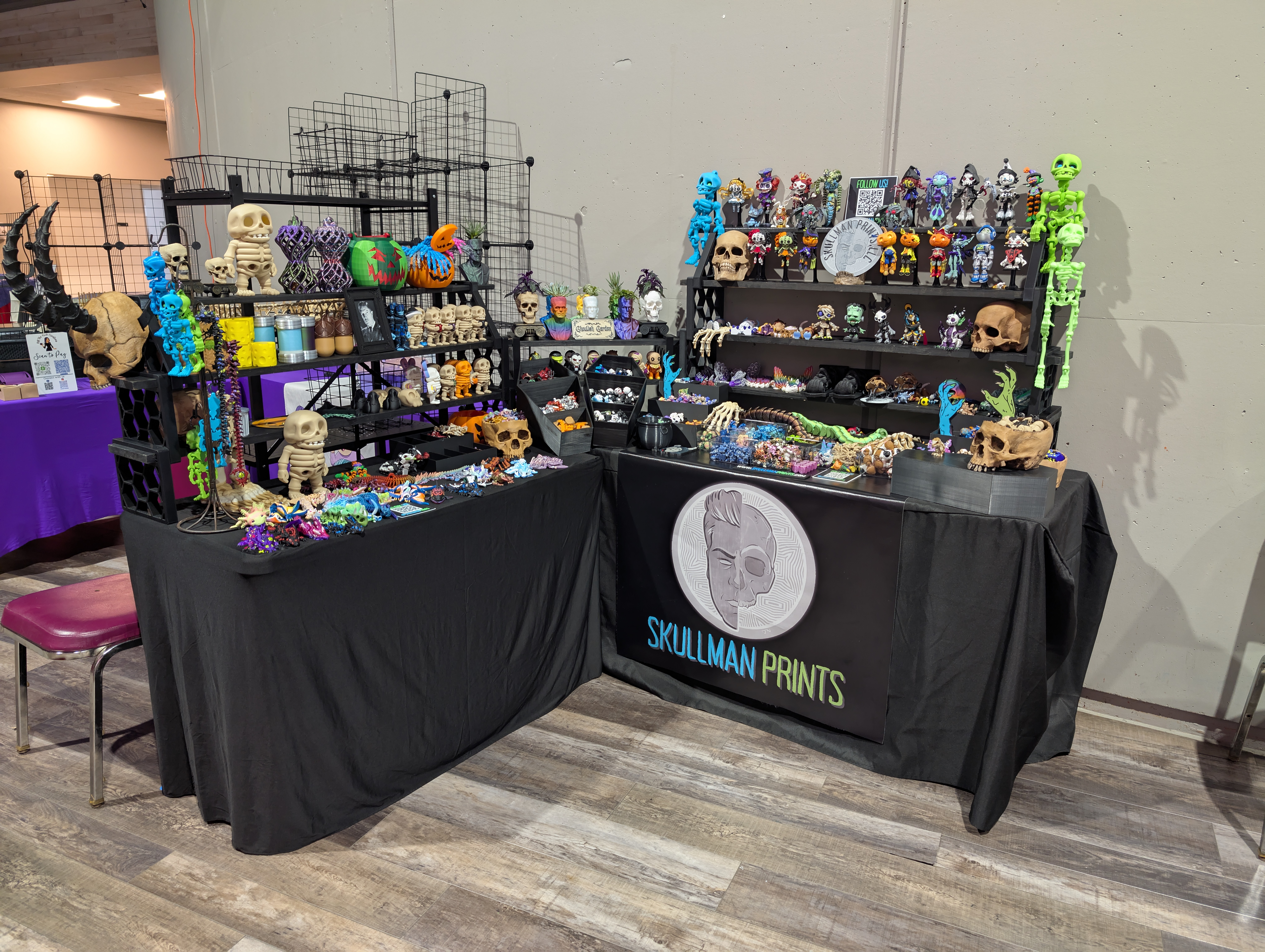 SkullMan Prints - exhibit detail 4