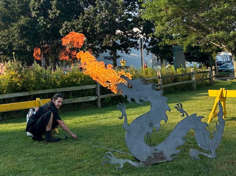 Adam Foster,  Fire Artist Presenting: Magma-Pumpkin-Dragon project image