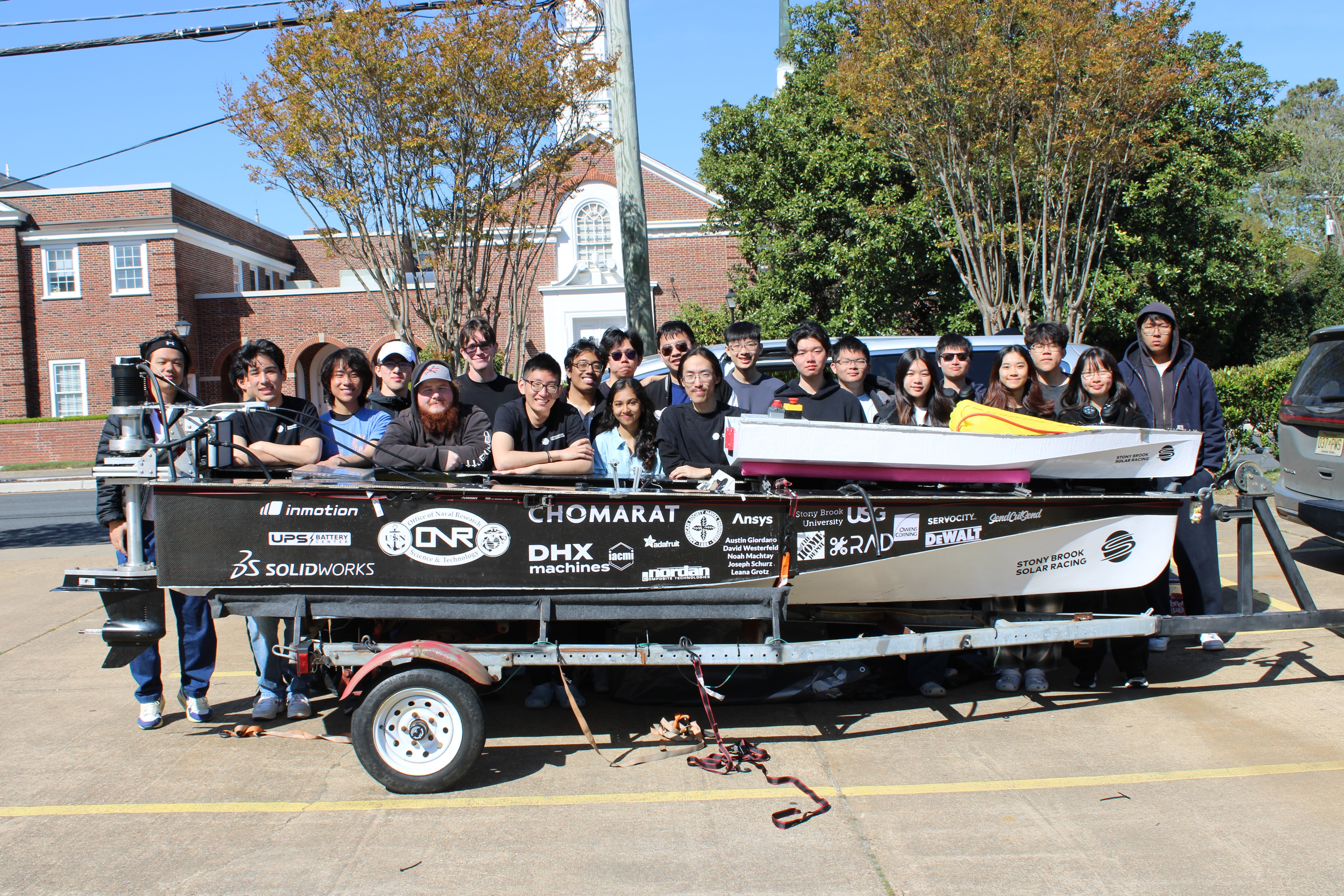Stony Brook Solar Electric Boat project image