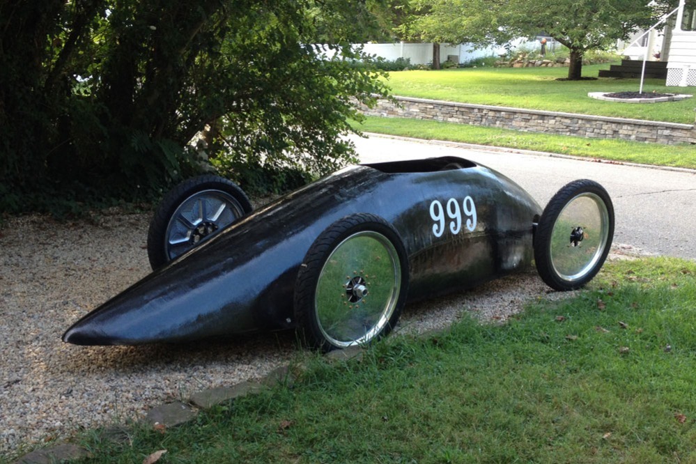 The recreation of the Baker Torpedo Kid, a 1903 electric race car project image